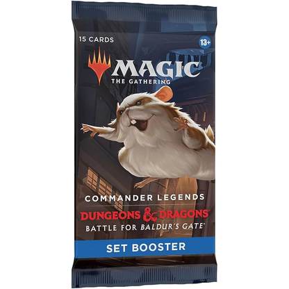 Magic: The Gathering Commander Legends, Battle for Baldur’s Gate Set Booster Packs Wizards of the Coast