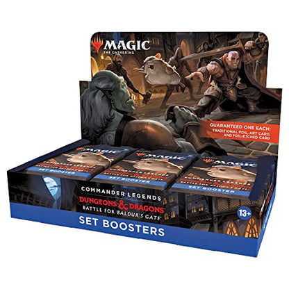 Magic: The Gathering Commander Legends, Battle for Baldur’s Gate Set Booster Packs Wizards of the Coast