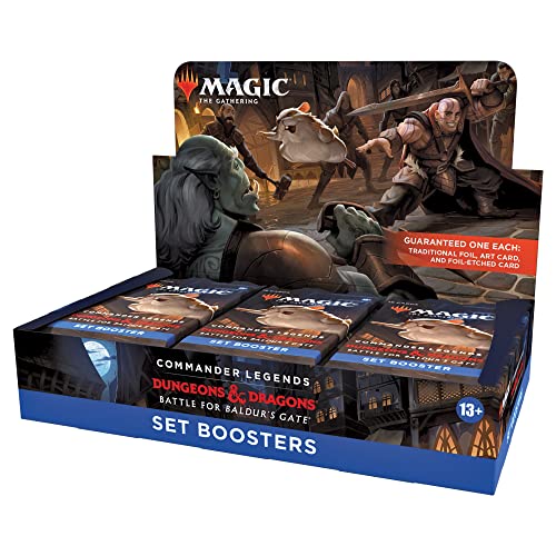 Magic: The Gathering Commander Legends, Battle for Baldur’s Gate Set Booster Packs Wizards of the Coast