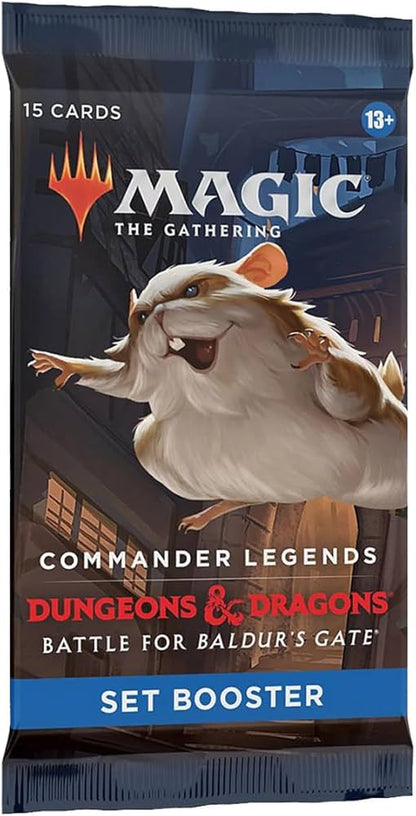 Magic: The Gathering Commander Legends, Battle for Baldur’s Gate Set Booster Packs Papaeya - Travel Board Games