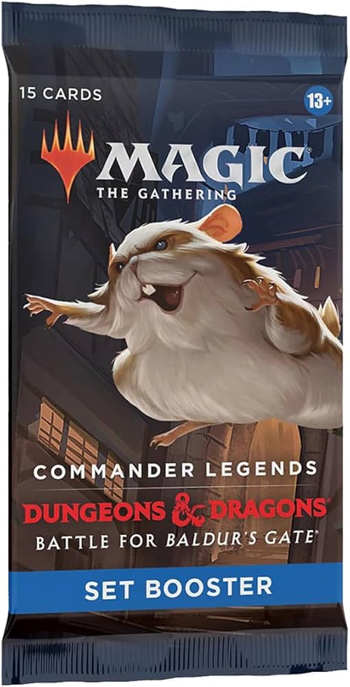 Magic: The Gathering Commander Legends, Battle for Baldur’s Gate Set Booster Packs Papaeya - Travel Board Games