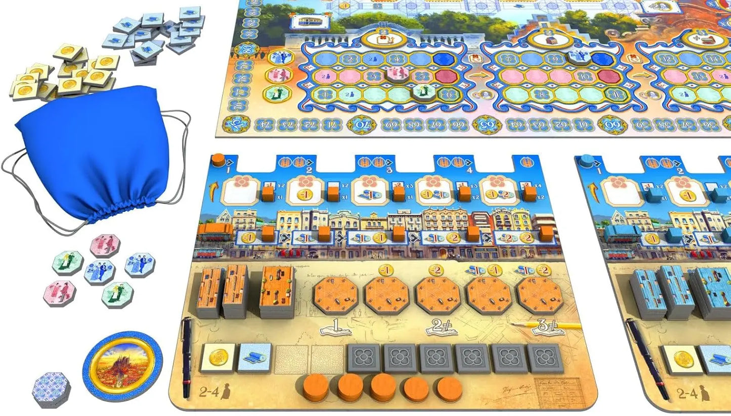 Barcelona (2023) Board And Dice