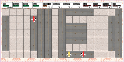 Airport Madness Manager board game - ICN Edition Papaeya