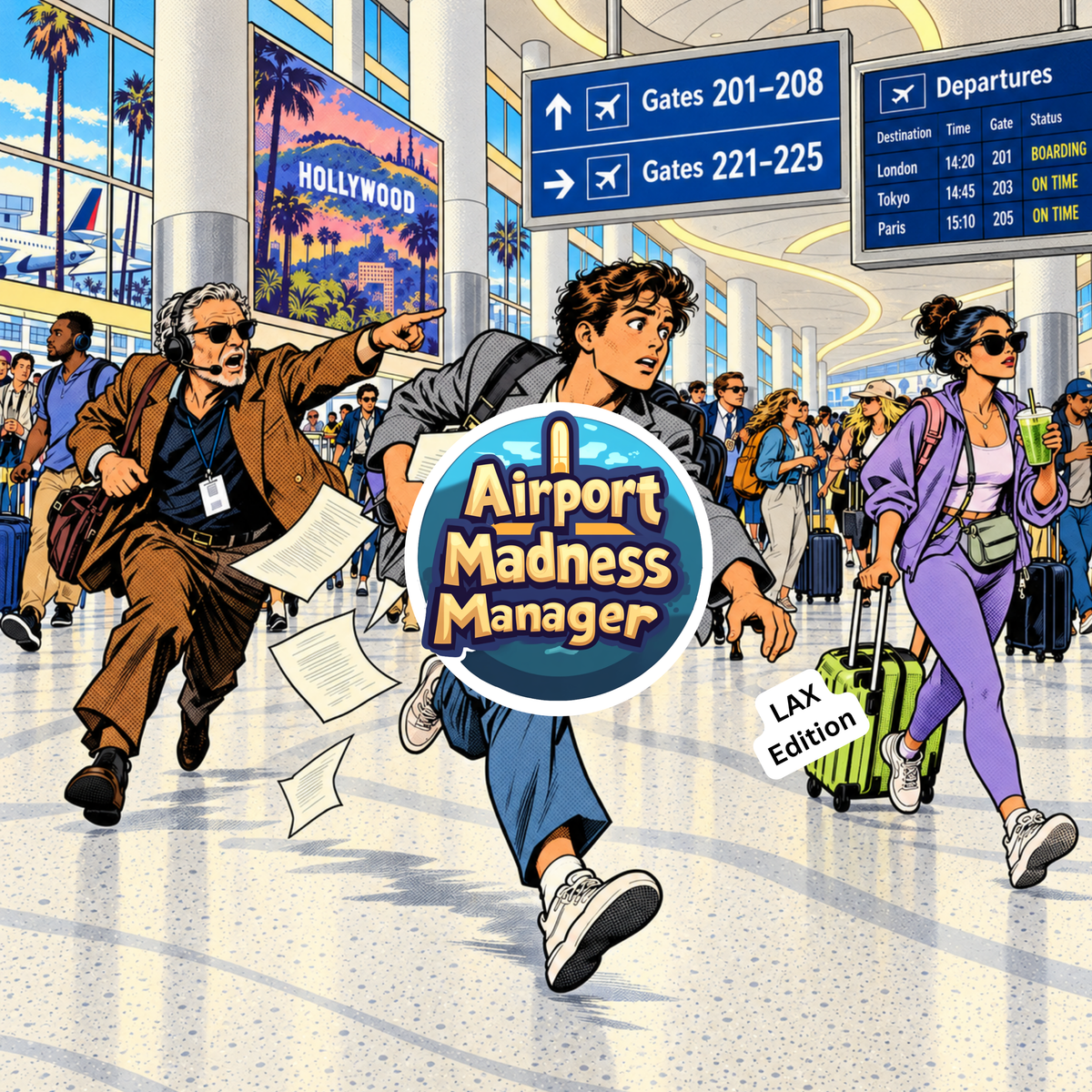 Airport Madness Manager LAX Edition cover