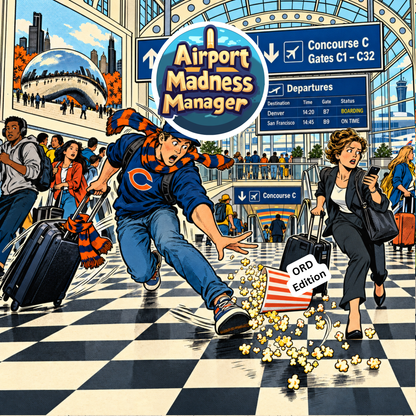Airport Madness Manager ORD Edition cover