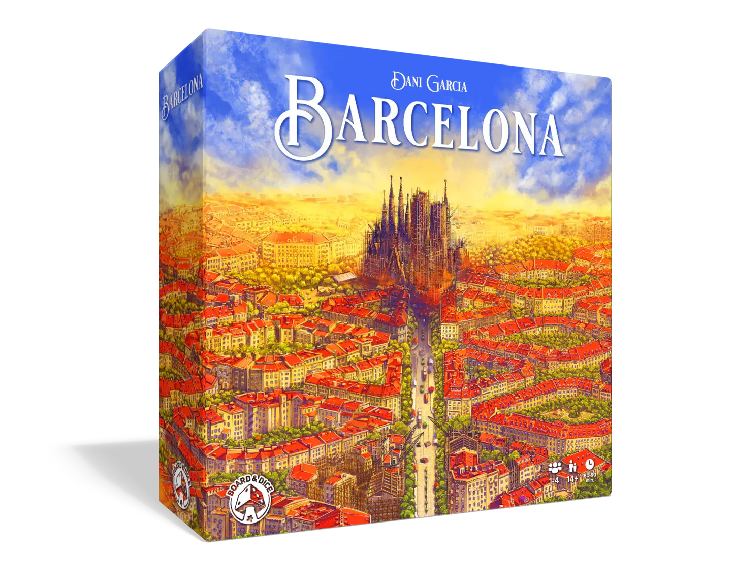 Barcelona (2023) Board And Dice