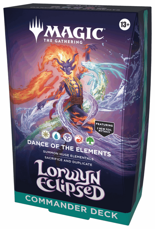 Magic: The Gathering Commander Precon, Dance of the Elements Papaeya - Travel Board Games