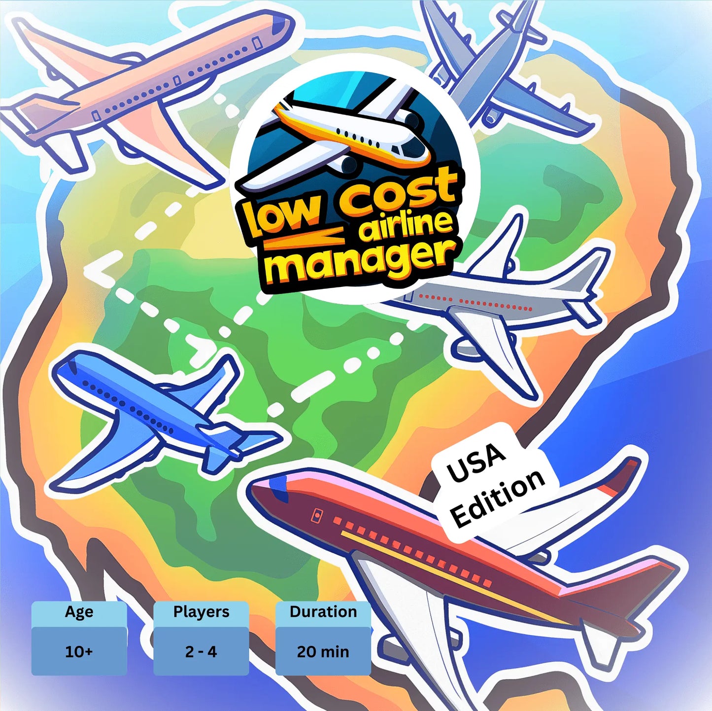 Low Cost Airlines Manager - USA Edition - Papaeya - 