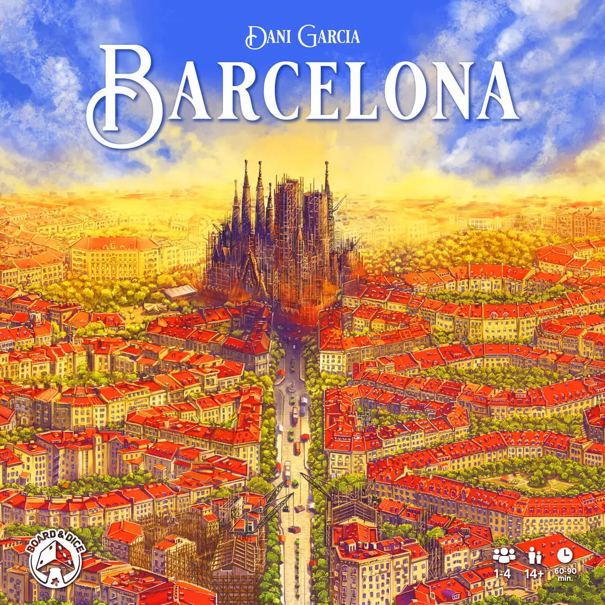 Barcelona (2023) Board And Dice