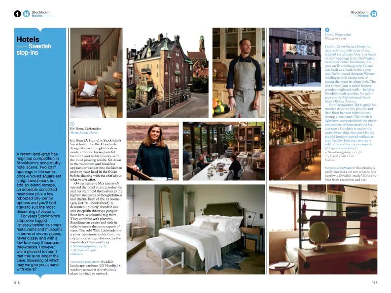 Stockholm: The Monocle Travel Guide Series gestalten EU Shop
